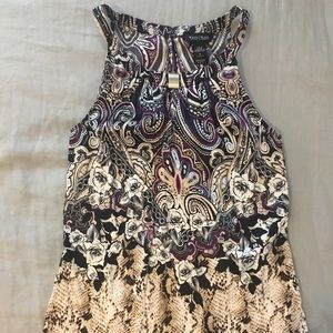 White House Black Market silk tank top